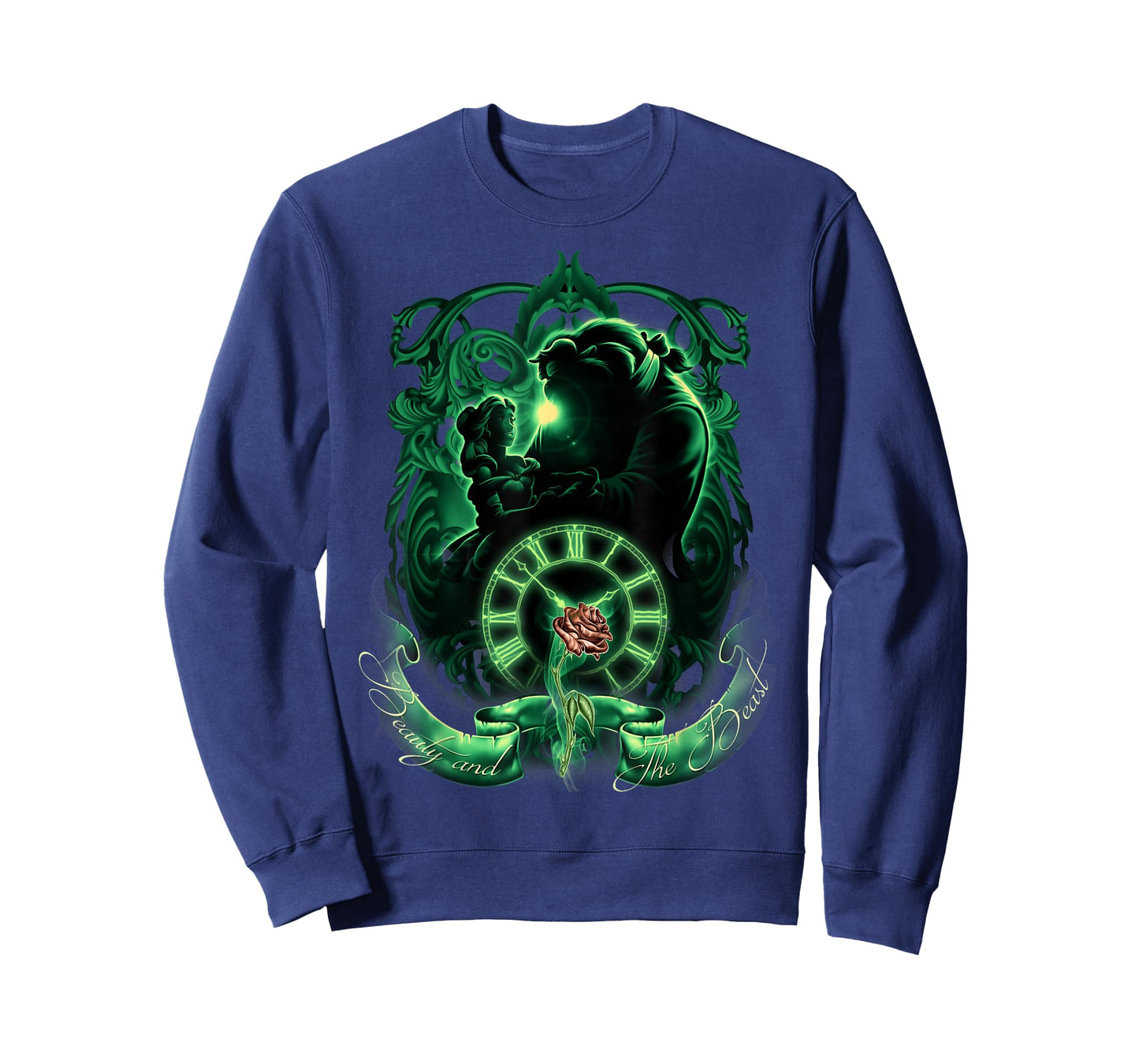 Disney Beauty and the Beast Glow Tale As Old As Time Poster T-Shirt