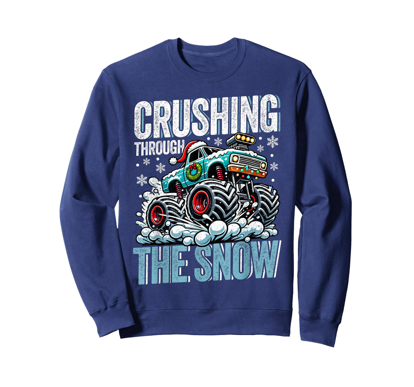 Monster truck christmas T-Shirt