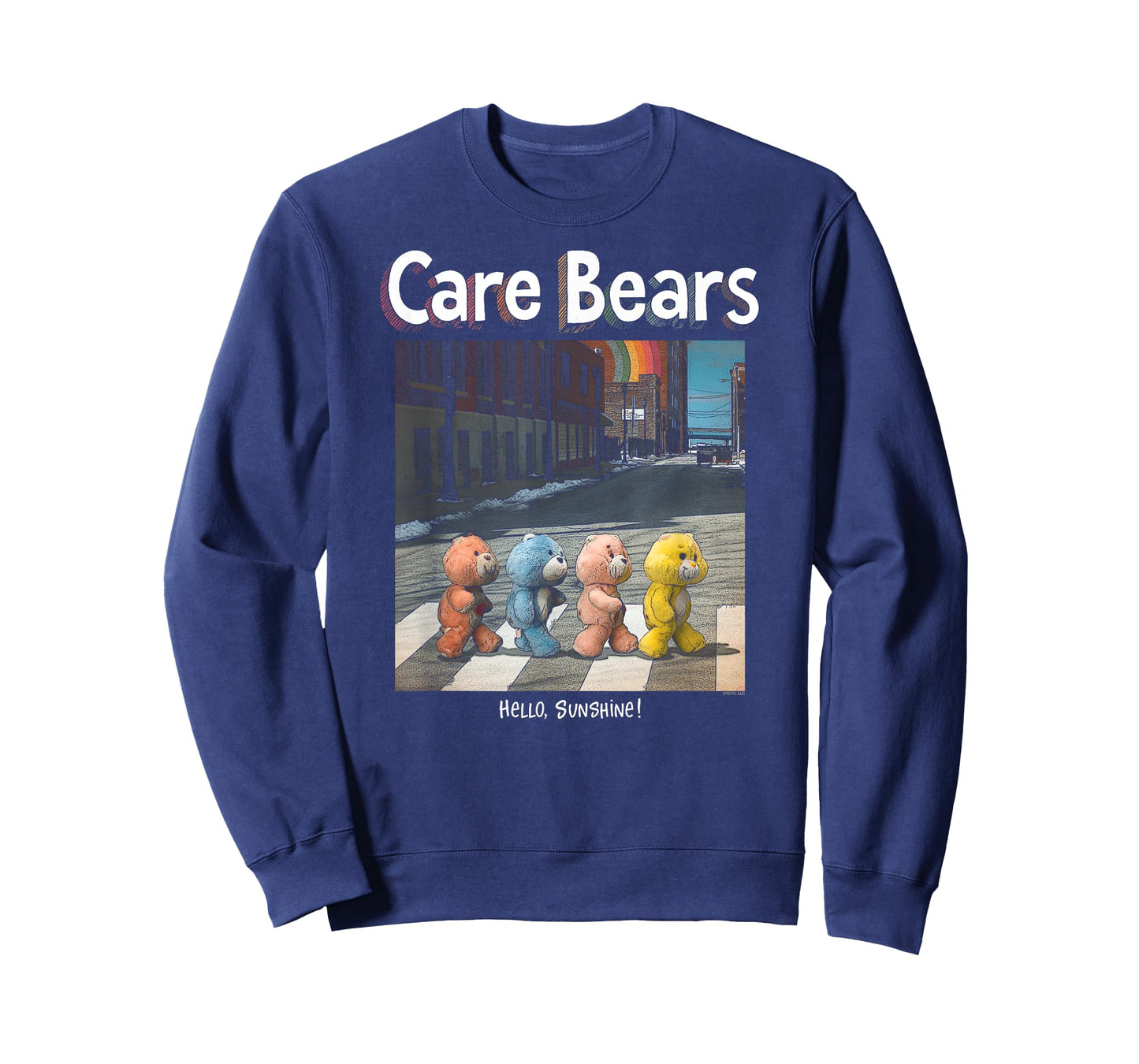Care Bears Hello Sunshine Crosswalk Funny Cartoon T-Shirt
