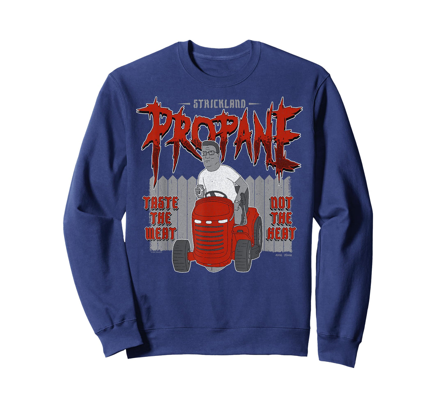 King of The Hill Heavy Metal Strickland Propane Hank Cartoon T-Shirt