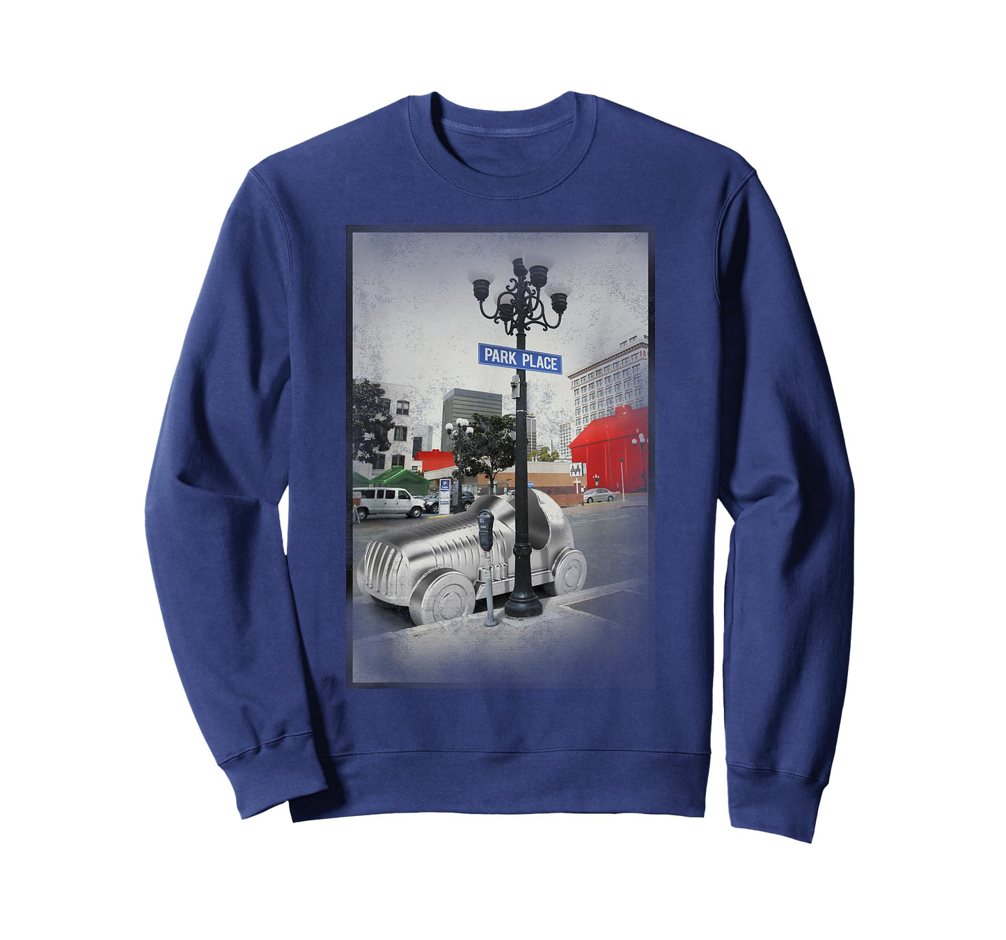 Monopoly Game Piece Car Park Place Vintage Picture Poster T-Shirt