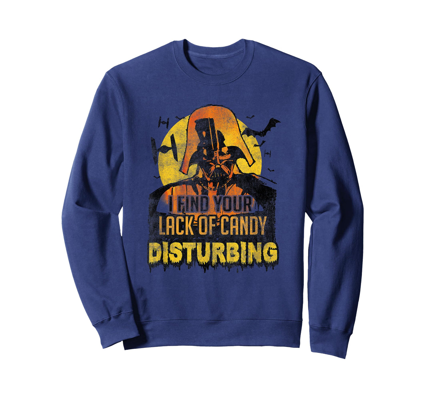 Star Wars Halloween Your Lack Of Candy Is Disturbing Retro T-Shirt