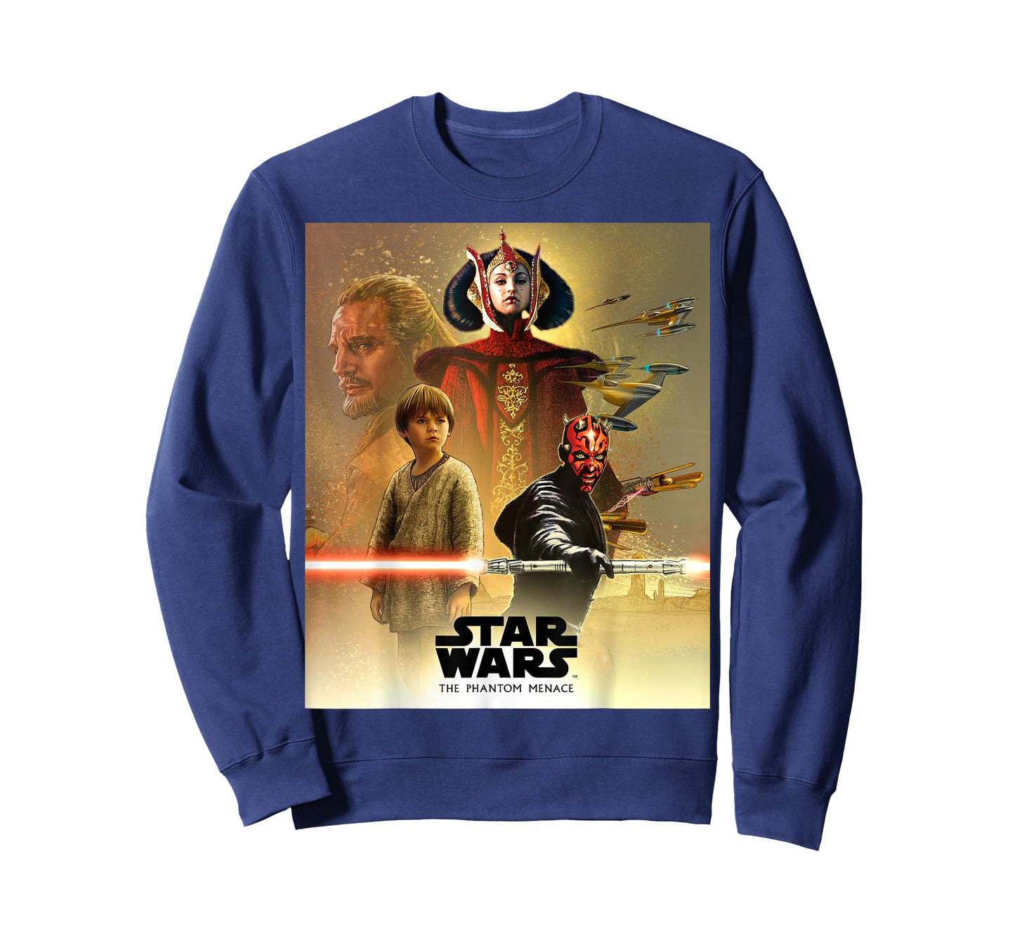 Star Wars Celebration Mural The Phantom Menace Logo T-Shirt T-Shirt