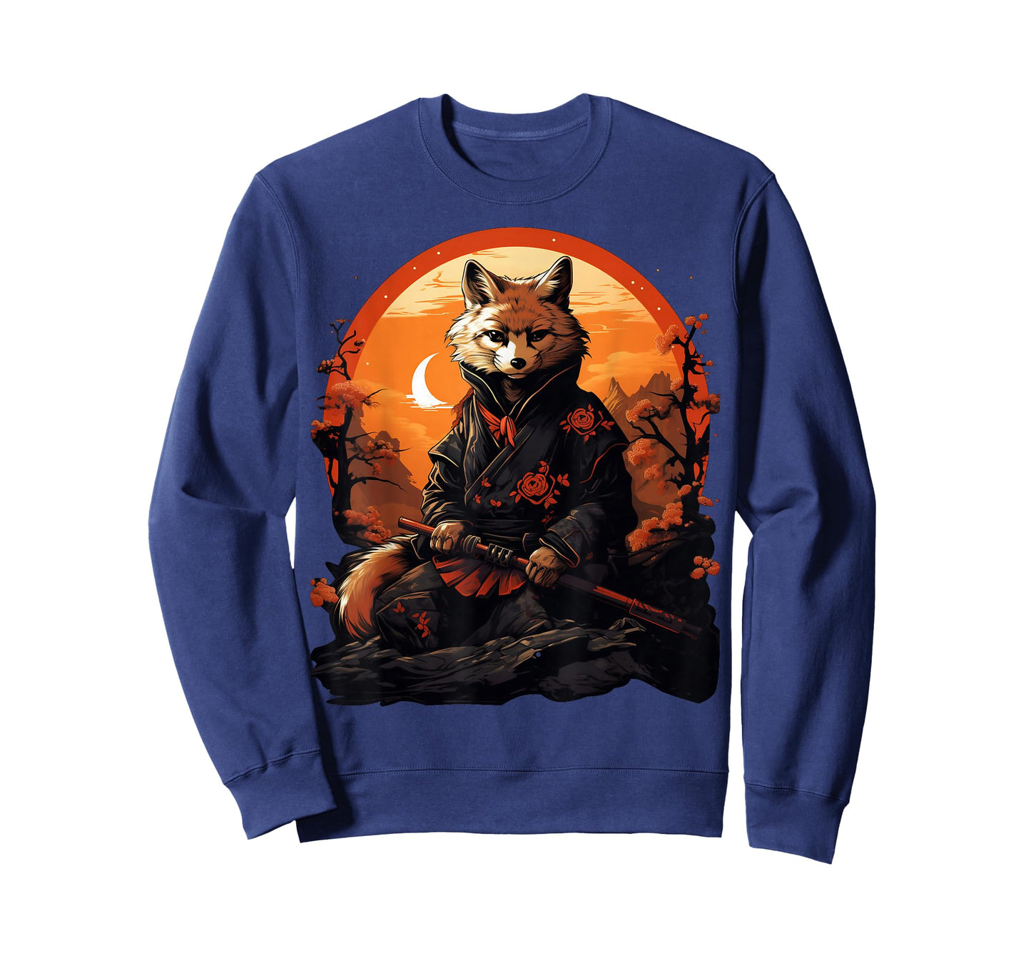 Japanese Kawaii Fox Warrior Ninja martial arts Fox T-Shirt