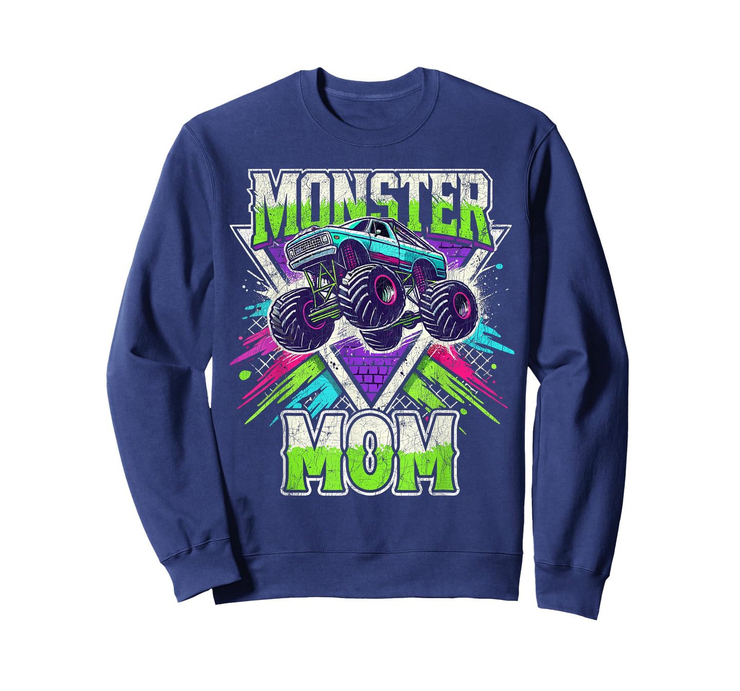 Matching Monster Truck Costume, Jam Birthday Monster Mom T-Shirt
