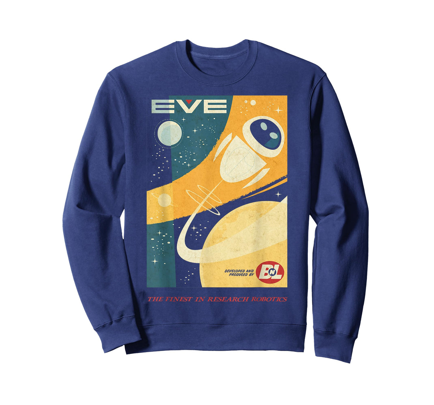 Disney Pixar Wall-E Eve Finest in Research Robotics Poster T-Shirt