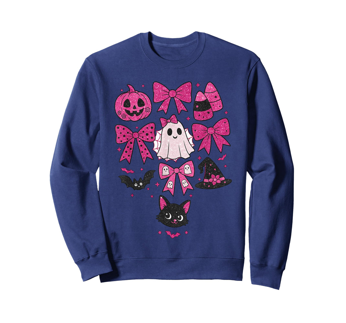 Spooky Cute Pink Halloween | Kawaii Ghost Kitten T-Shirt