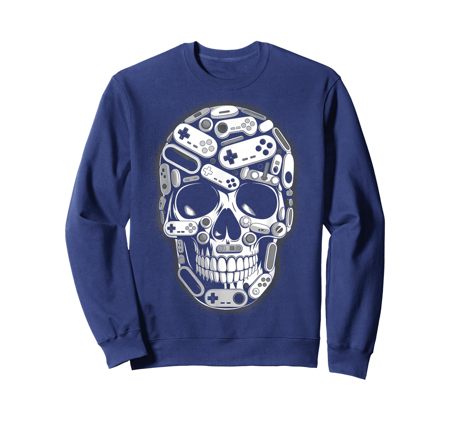 Halloween Skeleton Skull Gamer Boys Men Controller Gaming T-Shirt