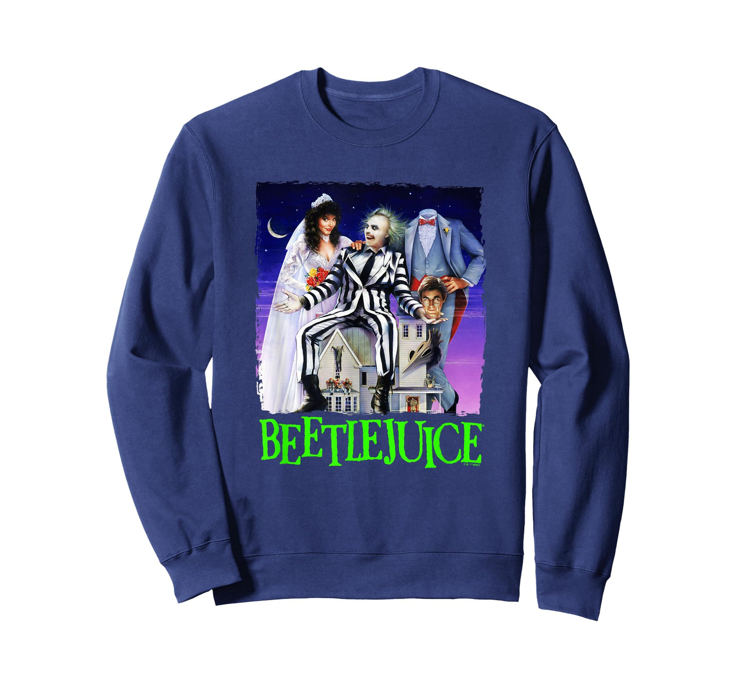 Beetlejuice Spooky Vintage Title Movie Poster T-Shirt