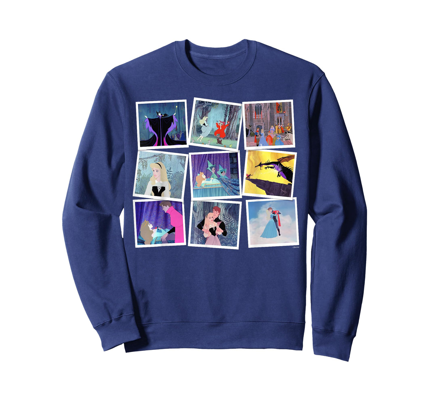 Disney Princess Aurora Sleeping Beauty Famous Movie Frames T-Shirt