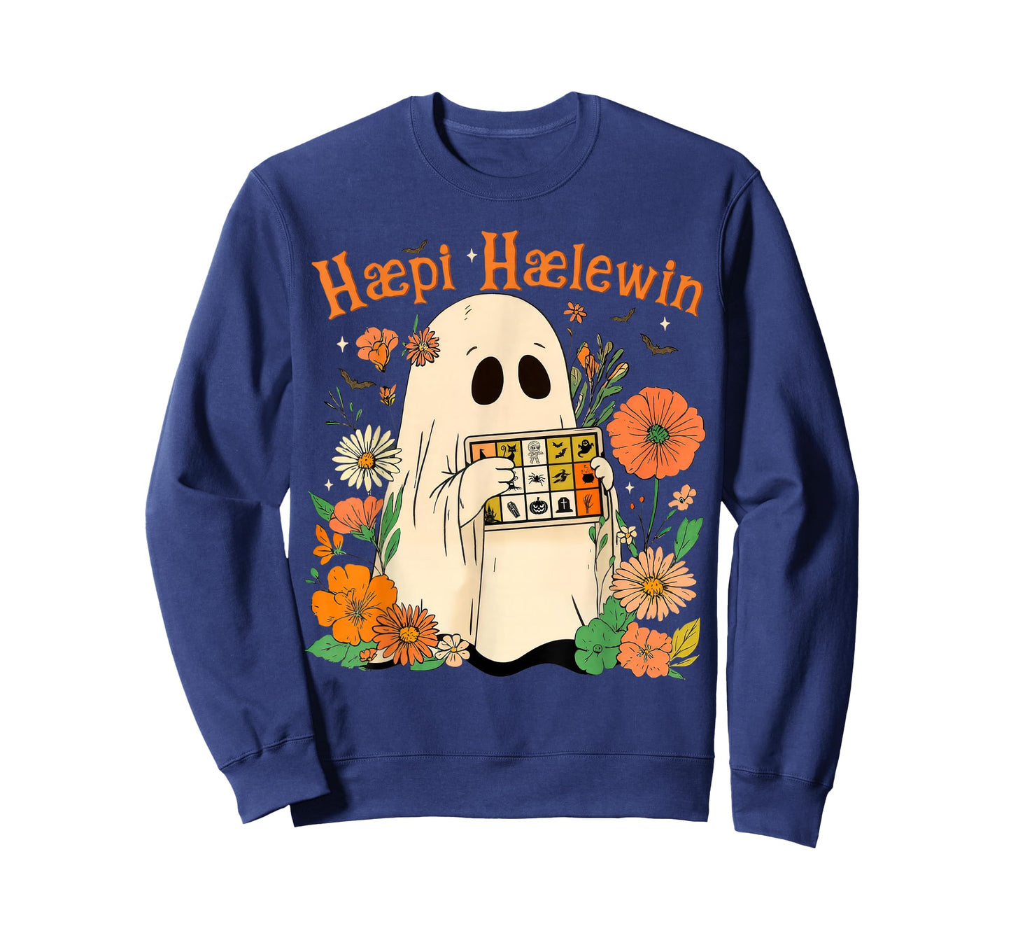 Speech Therapy SLP Floral Ghost Speech Therapy Halloween T-Shirt