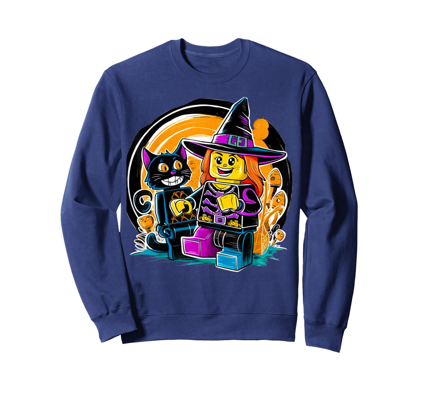 Halloween Master Builder Kids Boy Building Blocks Brick Toys T-Shirt