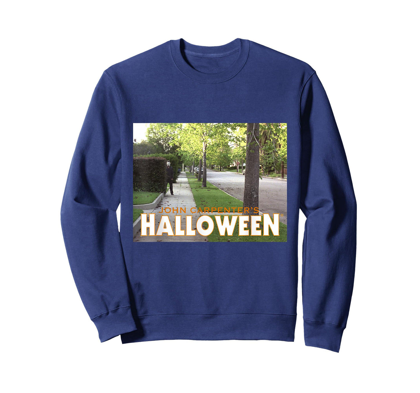 Halloween Michael Myers Behind Bush T-Shirt