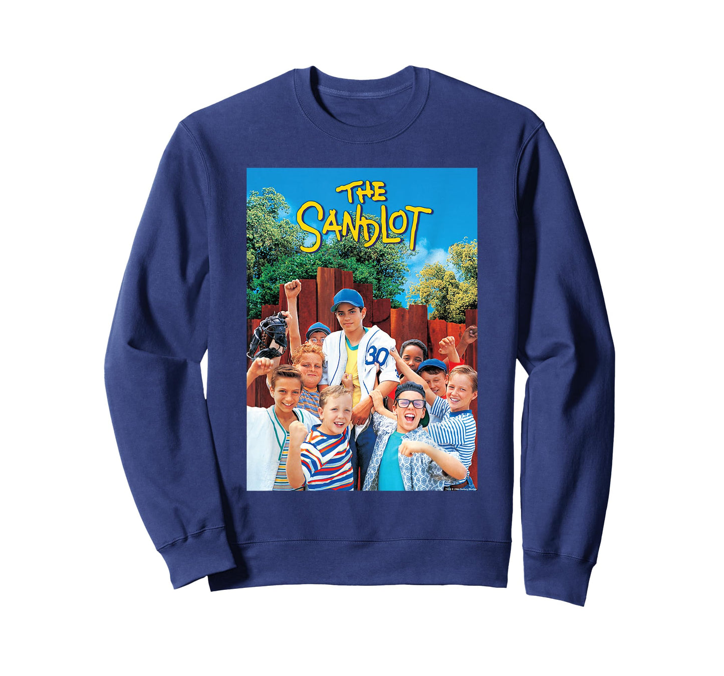The Sandlot Baseball Team Official 1993 Movie T-Shirt