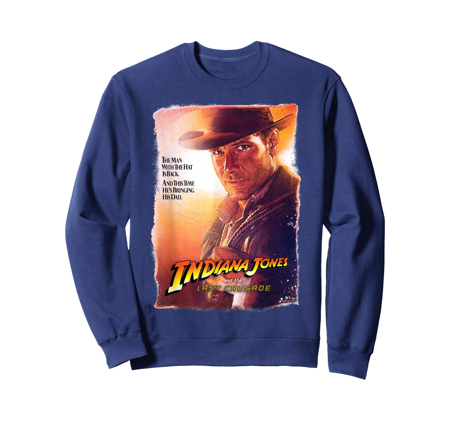 Lucasfilm Indiana Jones and The Last Crusade Poster Art T-Shirt