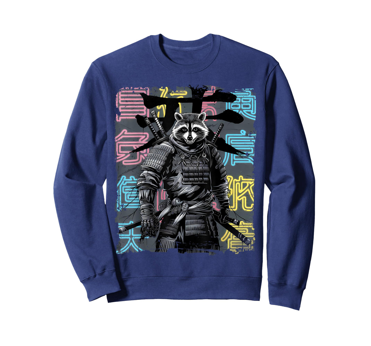 Racoon Samurai Japanese Warrior Anime Ninja T-Shirt