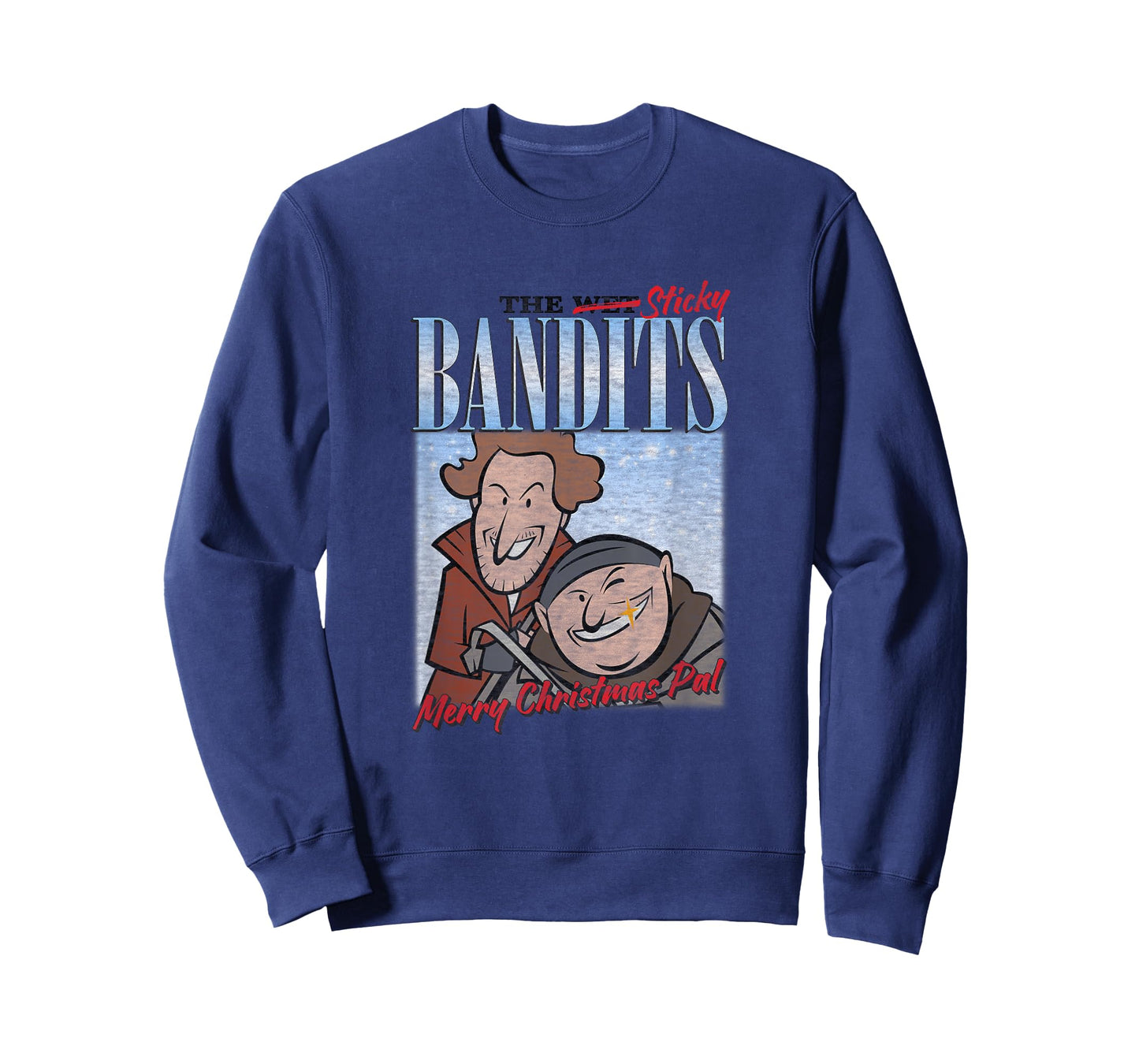 Home Alone Sticky Bandits Christmas Cartoon T-Shirt