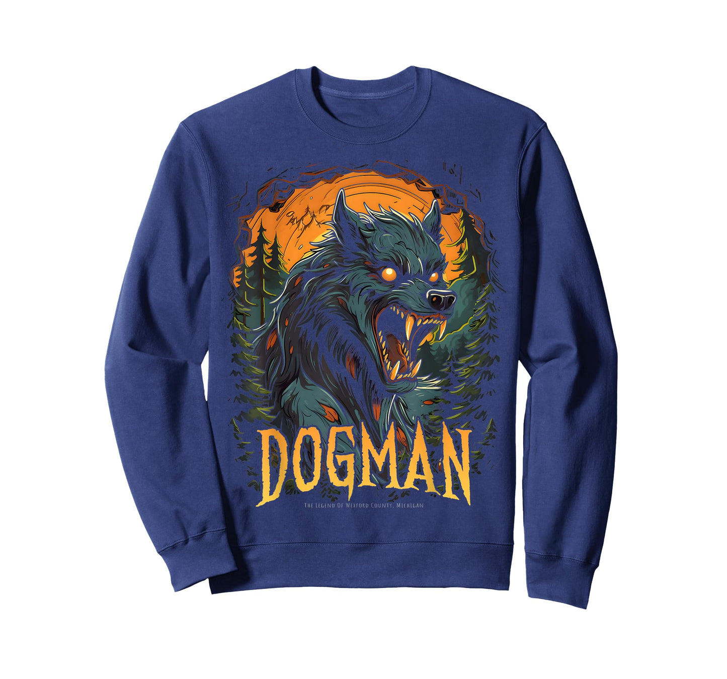 Dogman The Legend Cryptid Creature Werewolf Cryptozoology T-Shirt