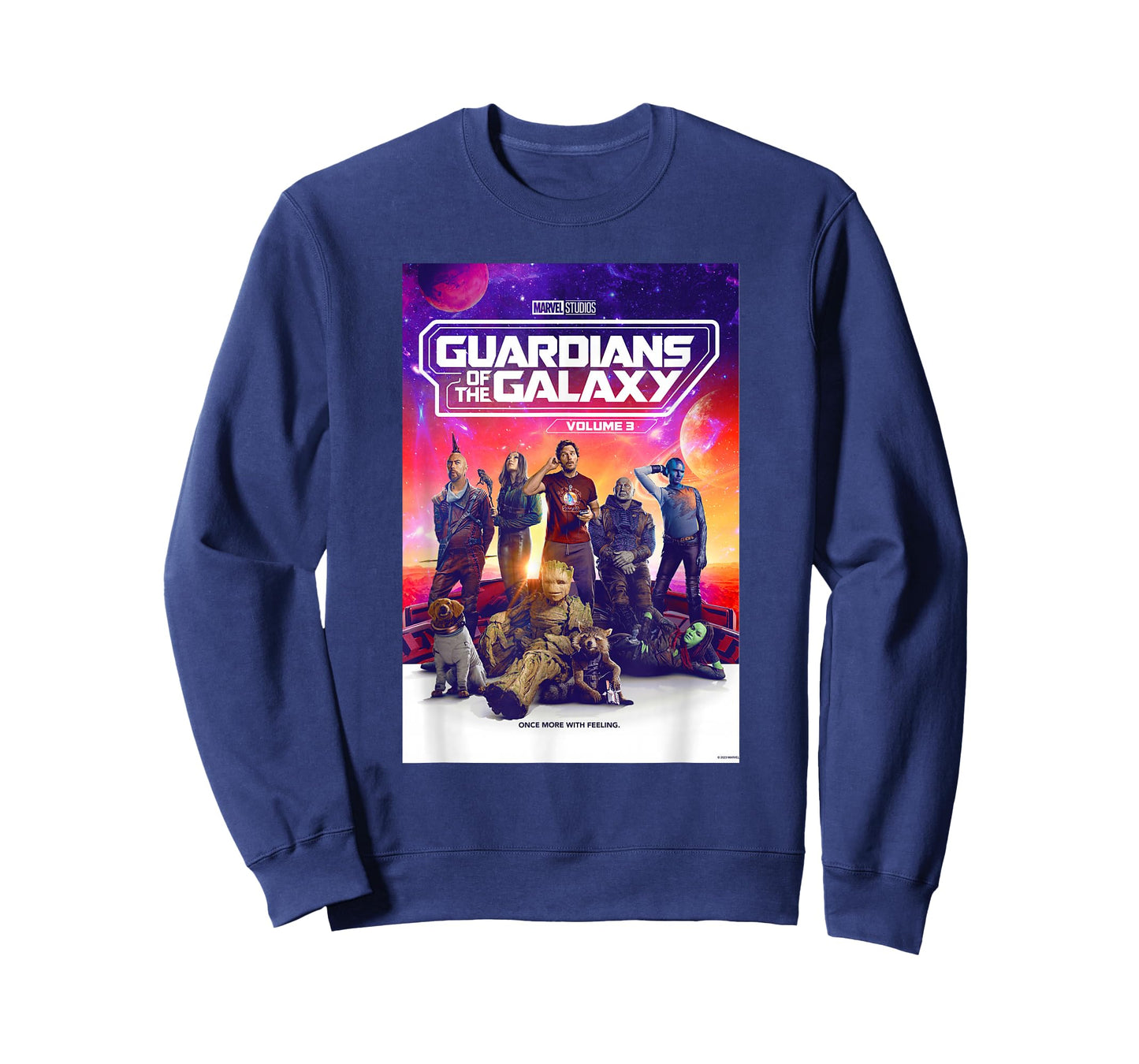 Marvel Guardians of The Galaxy Volume 3 Movie Poster T-Shirt