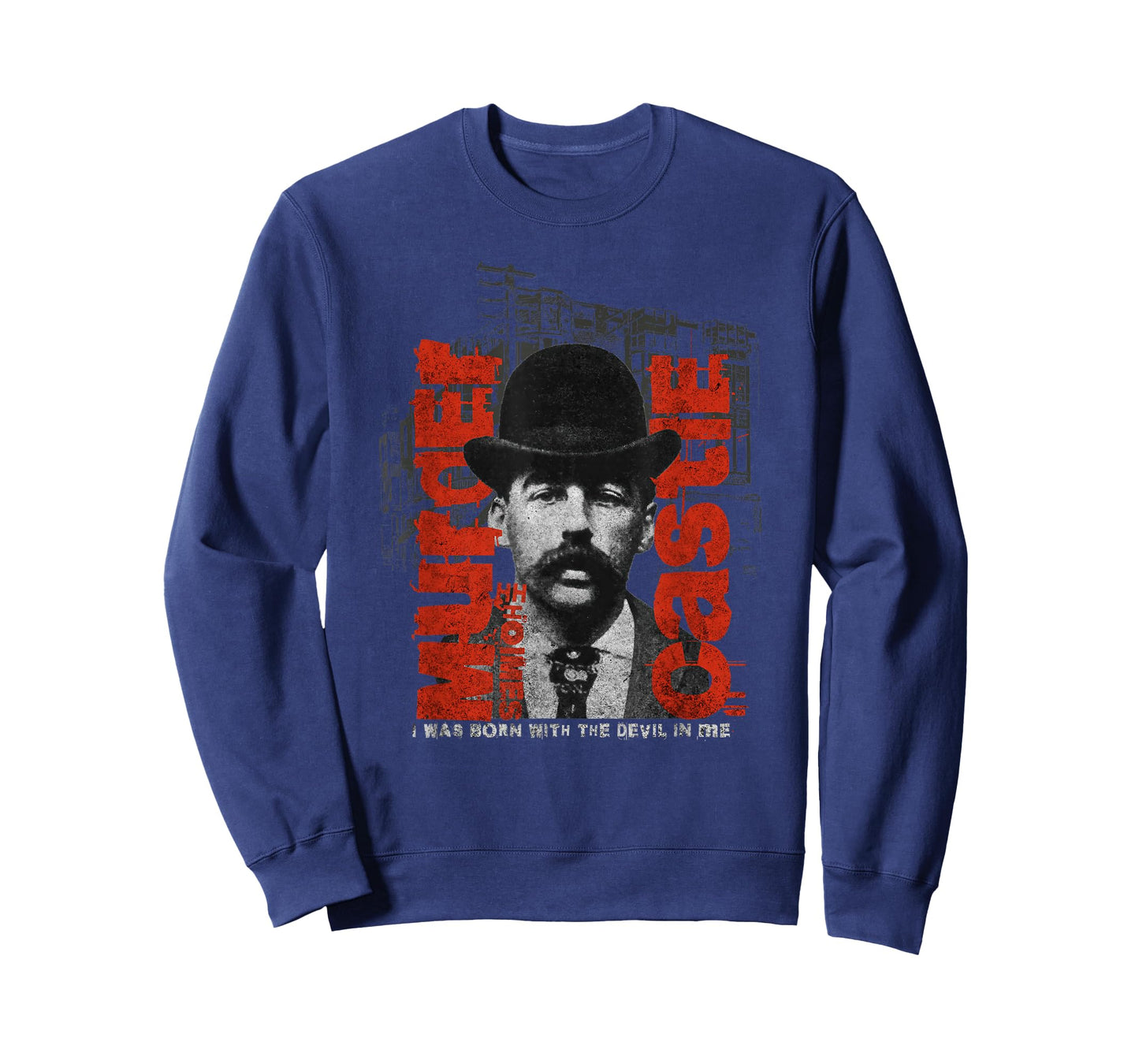 Vintage Horror MURDER CASTLE HH Holmes, Dark Streetwear T-Shirt