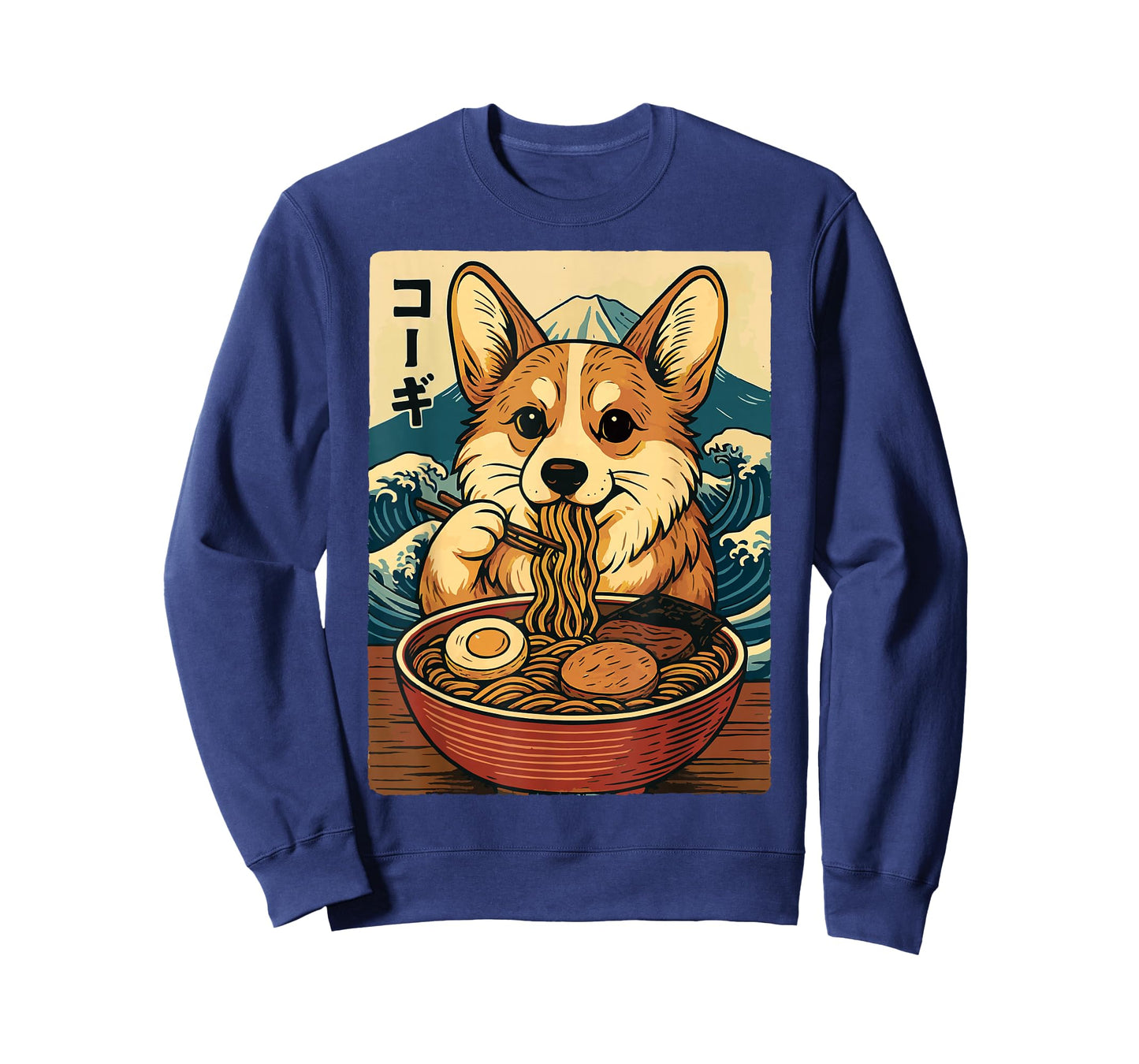 Corgi Eating Ramen T-Shirt