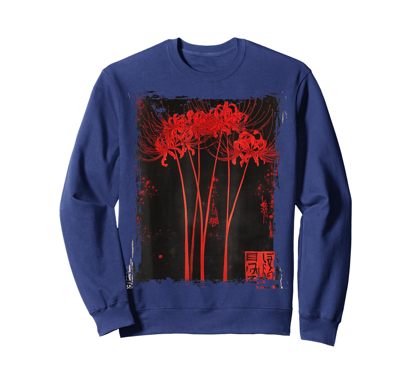 Japanese Spider Lily Anime Aesthetic Flower Soft Grunge T-Shirt