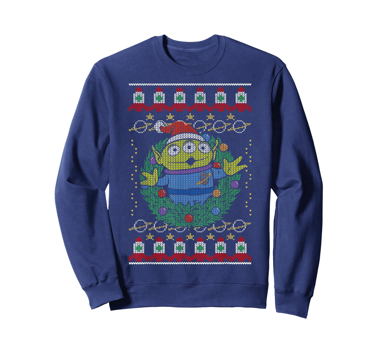 Disney Pixar Toy Story Alien Greetings Ugly Christmas T-Shirt