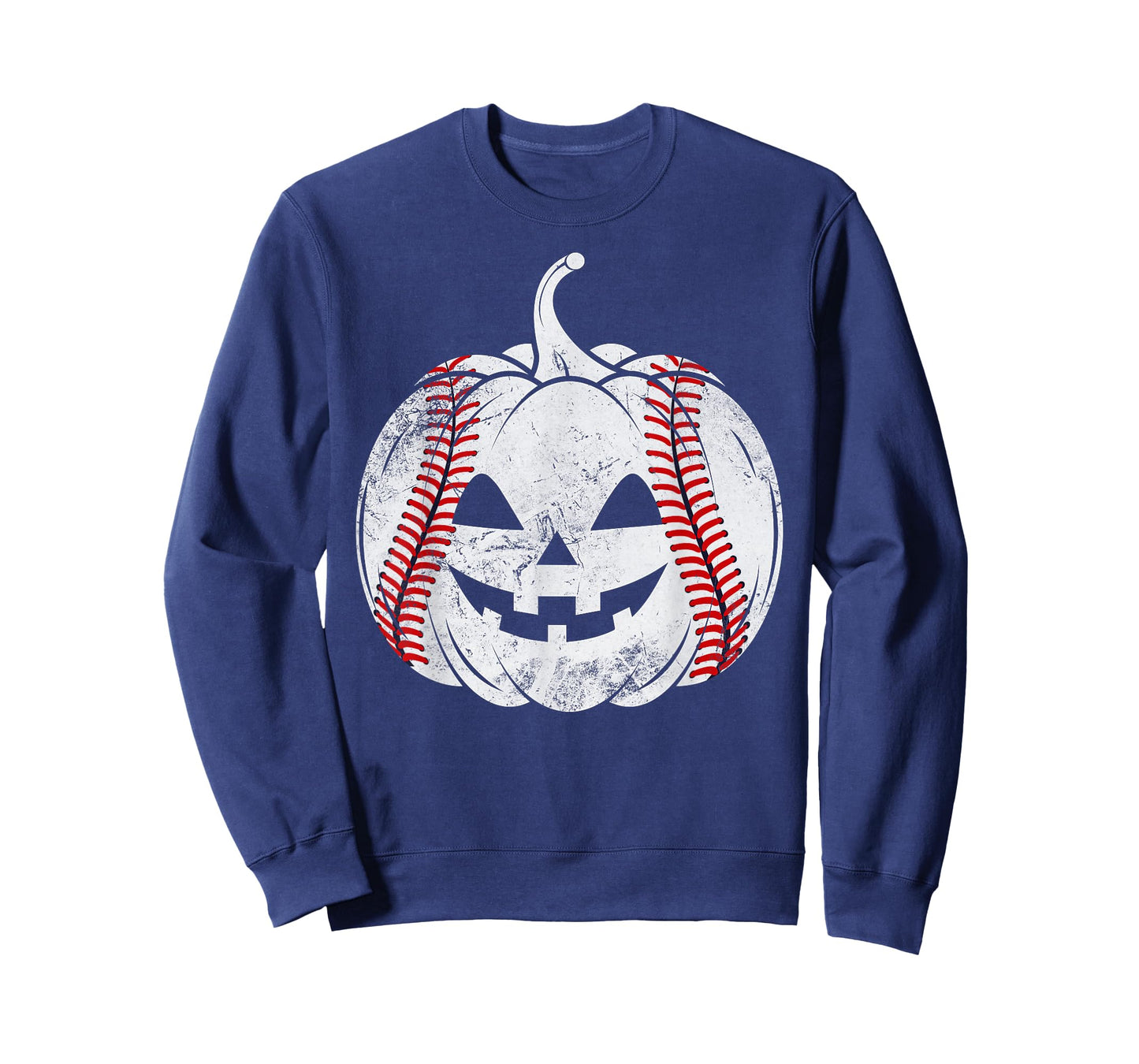 Baseball Player Funny Spooky Pumpkin Baseball Halloween T-Shirt