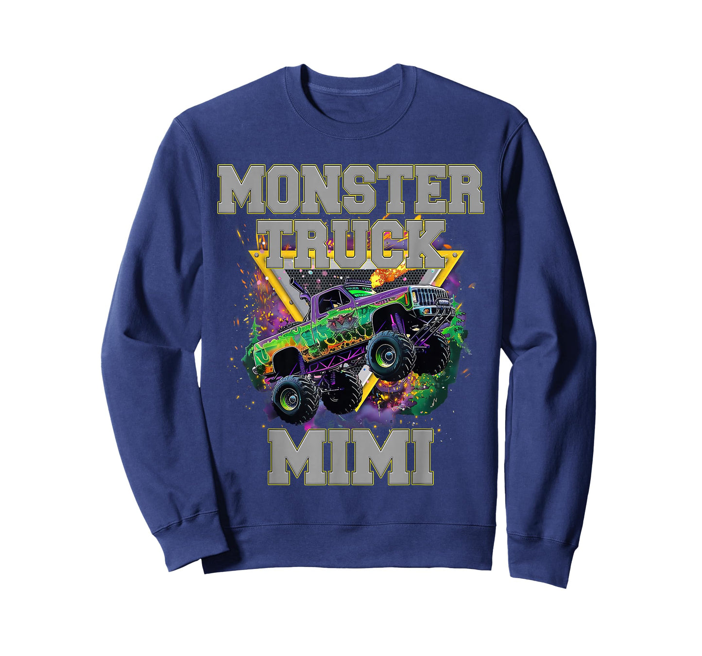 Monster Truck Mimi Monster Truck Are My Jam Truck Lovers T-Shirt