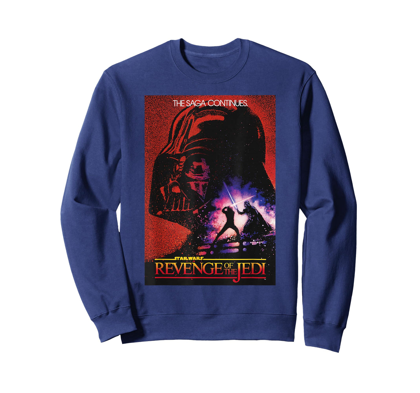Star Wars: Return of the Jedi Darth Vader Background Poster T-Shirt