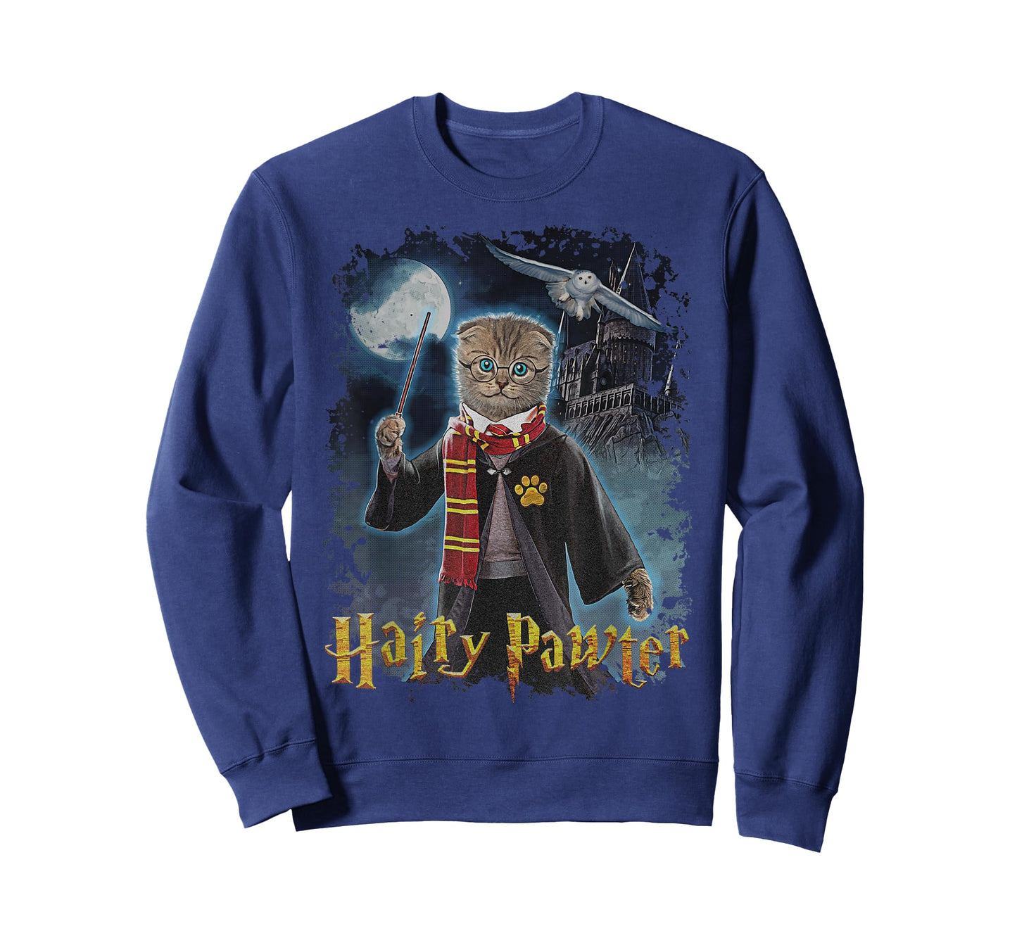 Vincent Hie Movie Parody Hairy Harry Pawter Potter Cat Lover T-Shirt