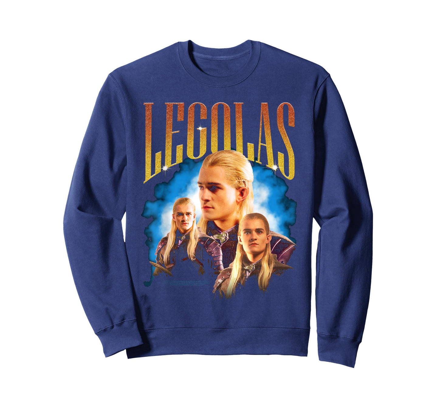 Lord of The Rings Legolas Vintage Bootleg Portrait Elf Movie T-Shirt