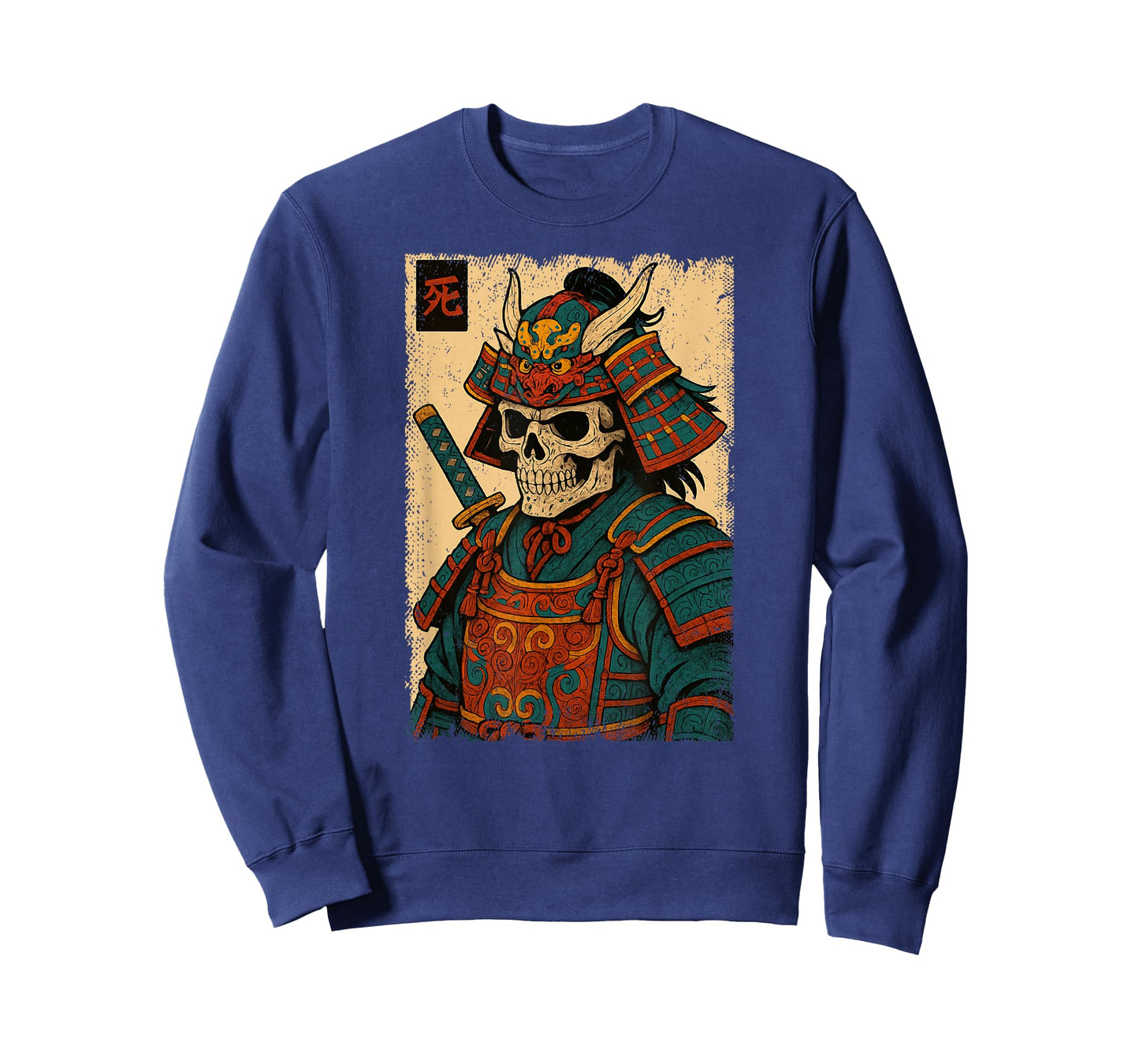 Japanese Samurai Warrior Skulls Japan Ninja Boys Girls T-Shirt