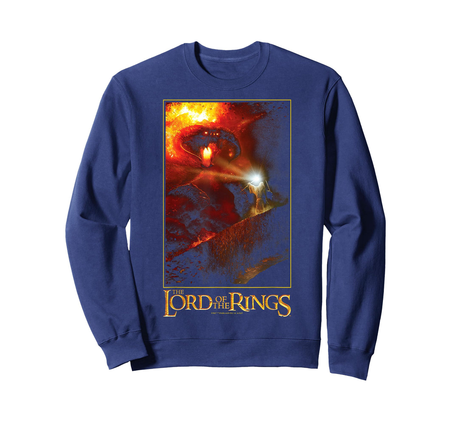 The Lord Of The Rings You Shall Not Pass! Balrog Poster T-Shirt