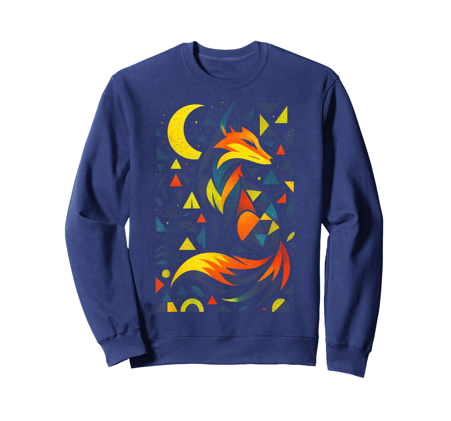 Abstract Fox - Geometric Art T-Shirt