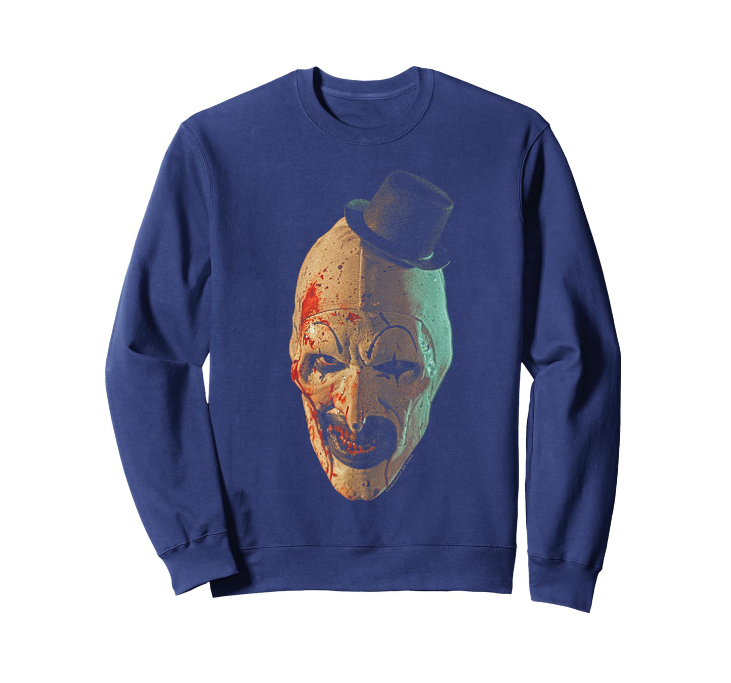 Terrifier Art The Clown Oversized Portrait Horror Movie T-Shirt