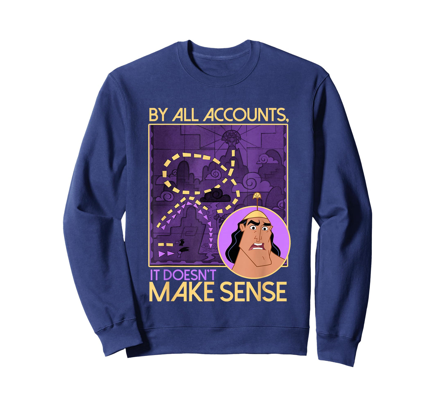 Disney Emperor's New Groove Kronk Doesn't Make Sense T-Shirt T-Shirt