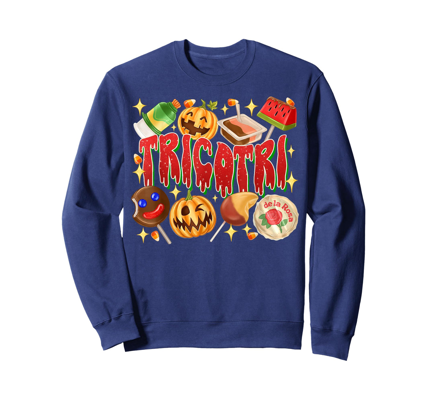RetroTricotri Mexican Ghost Candy Mexicano Halloween Outfit T-Shirt