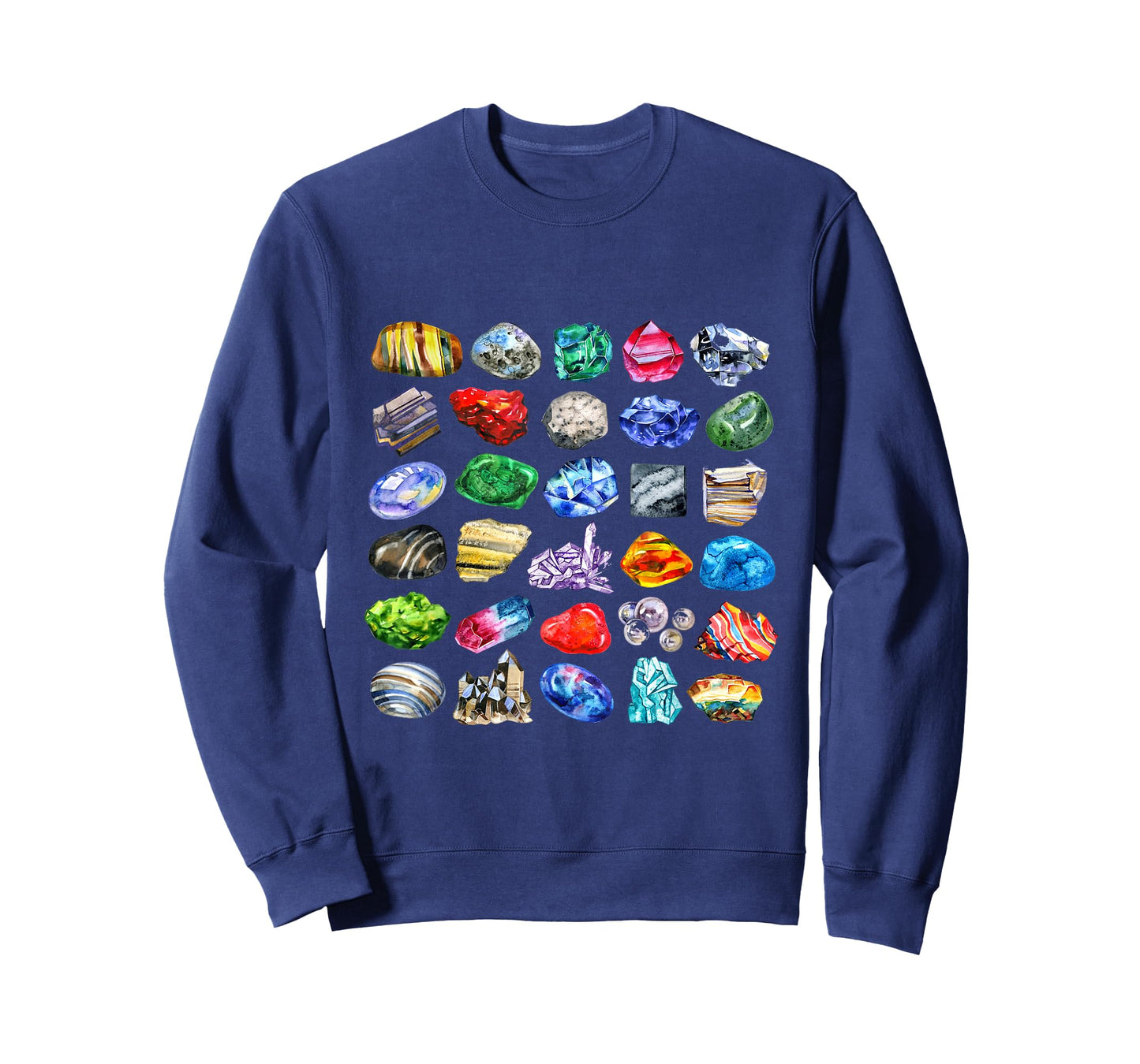Minerals Gems and Crystals Rock Collecting T-Shirt