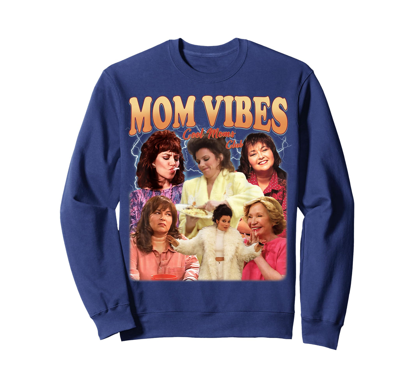 Retro 90’s Mom Vibes Funny Mom Life Mother's Day Clothing T-Shirt