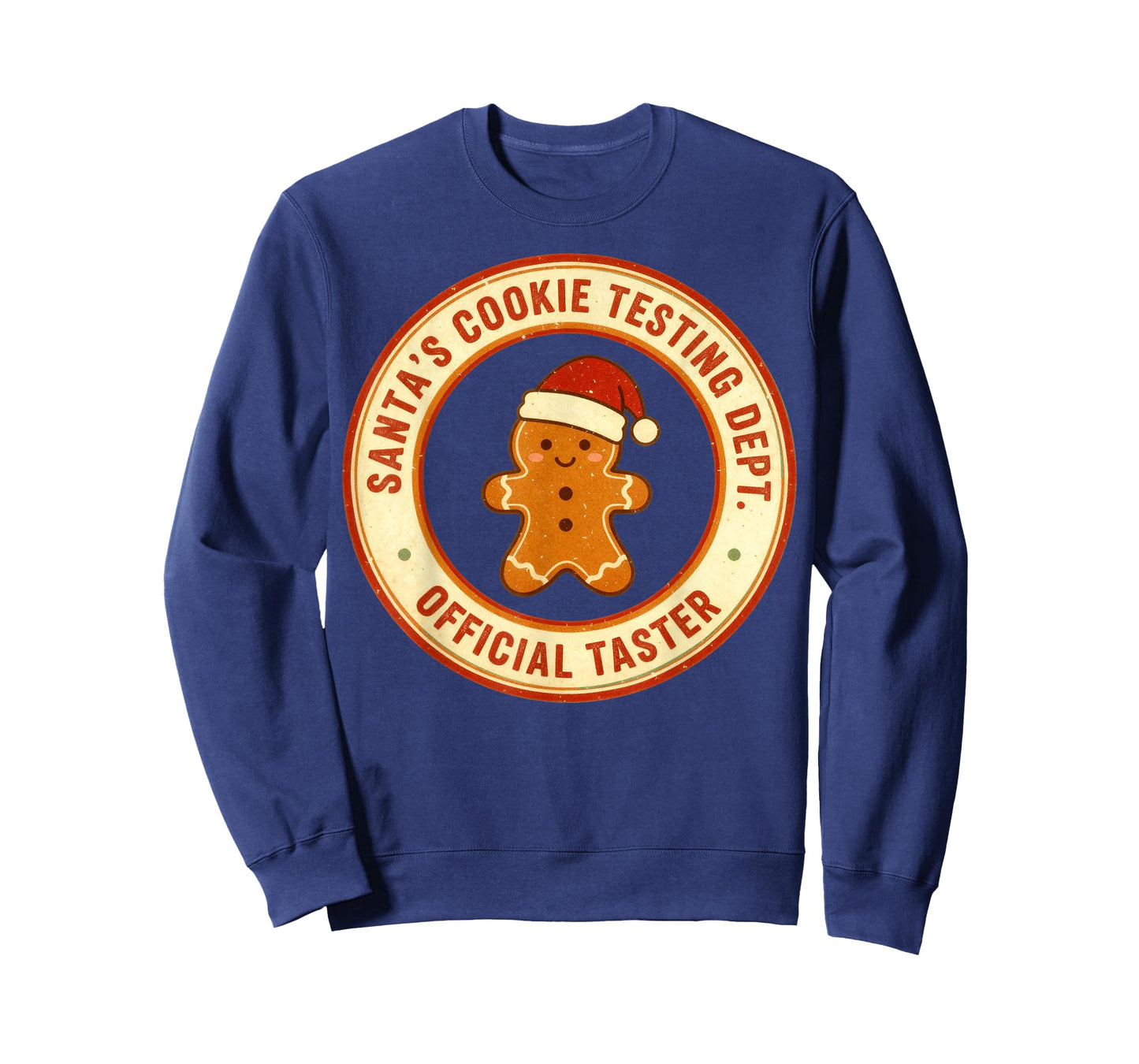 Santa Cookie Testing Department Holiday Baking Fun Christmas T-Shirt