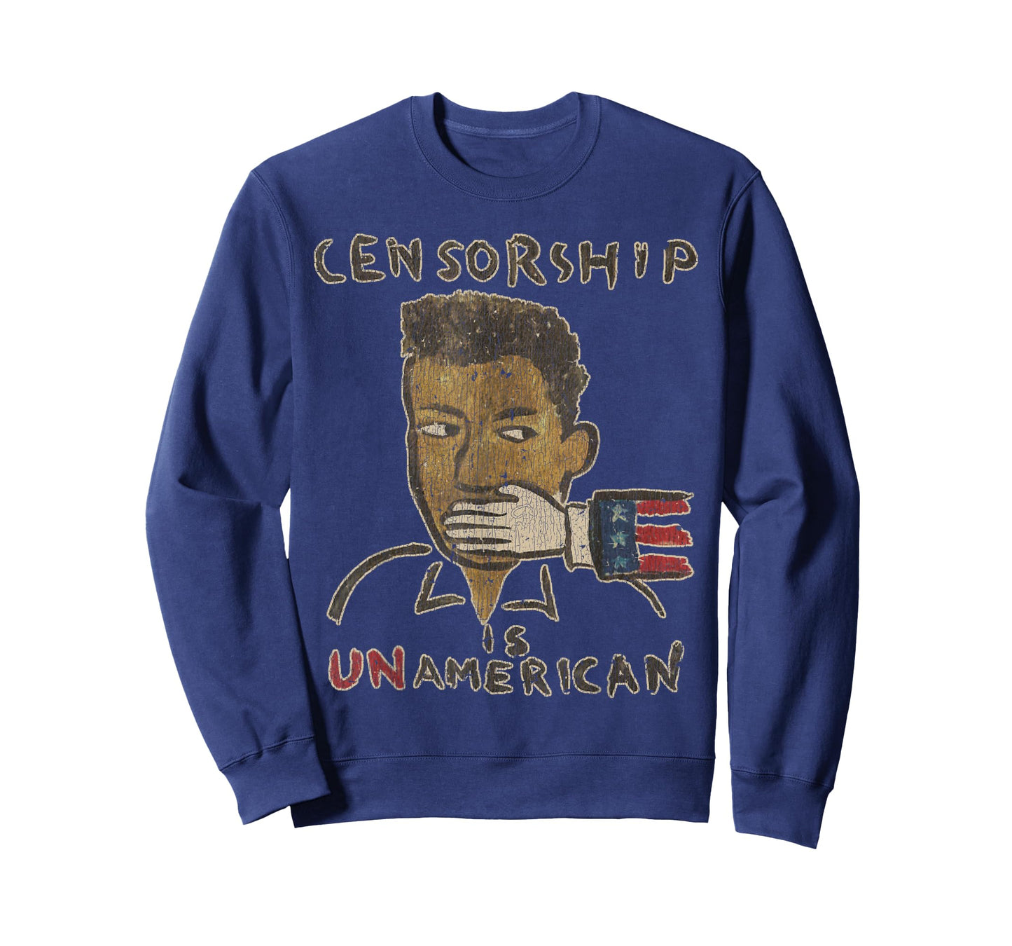 Vintage Censorship Is Un American 1990 T-Shirt