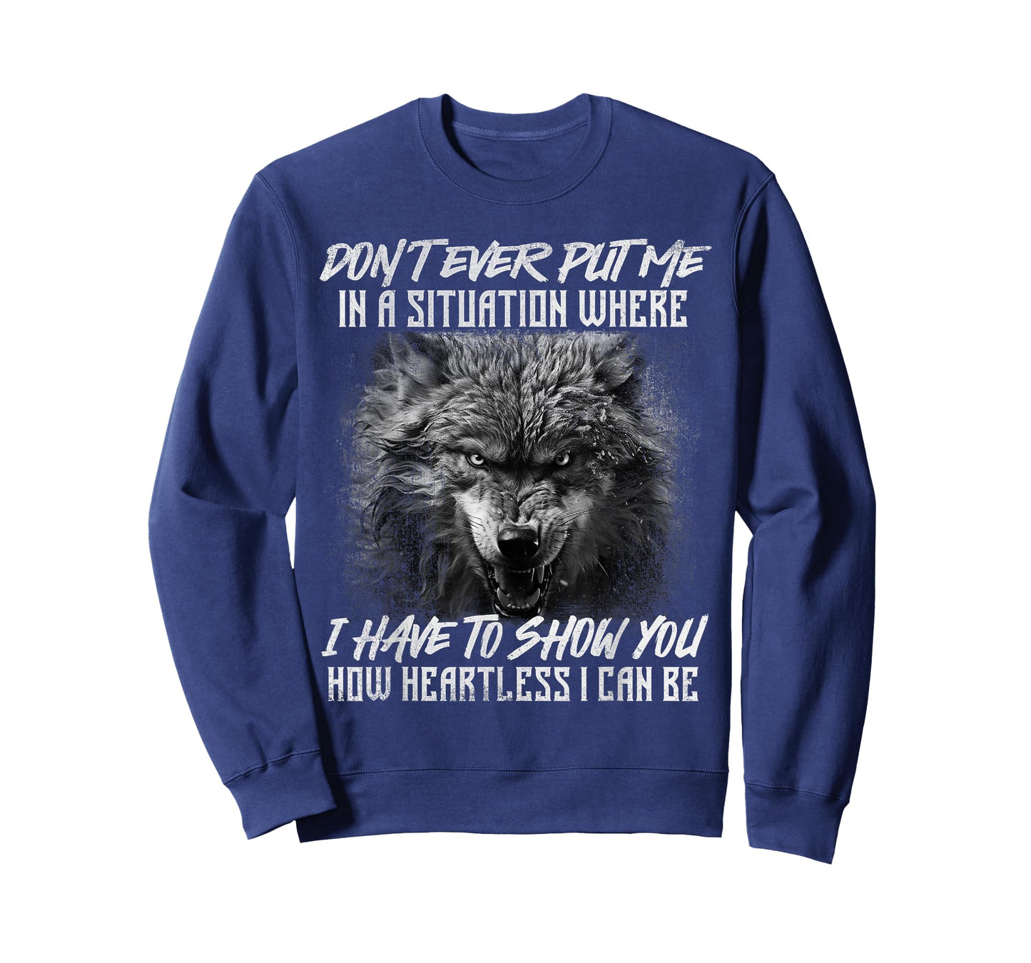 How Heartless I Can Be - Wolf Lover Wildlife Animal T-Shirt