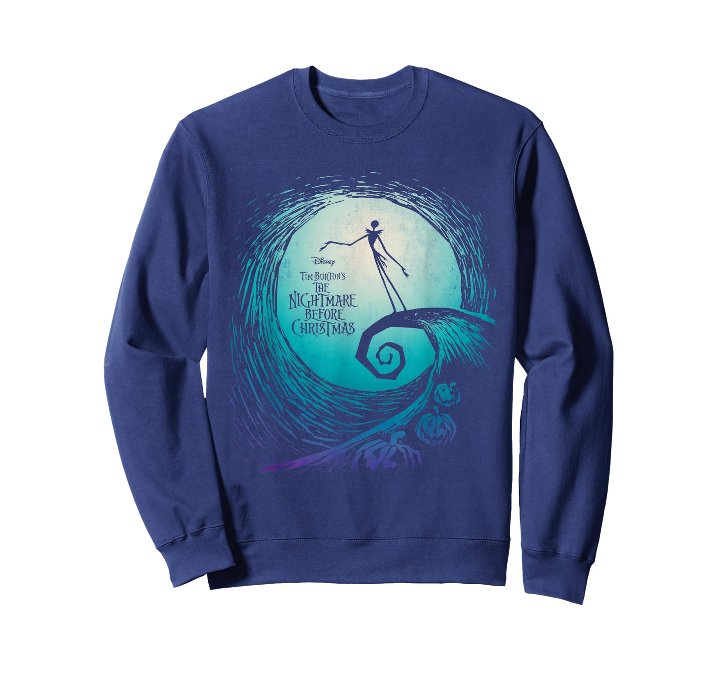 Disney Nightmare Before Christmas Jack Movie Logo T-Shirt Small
