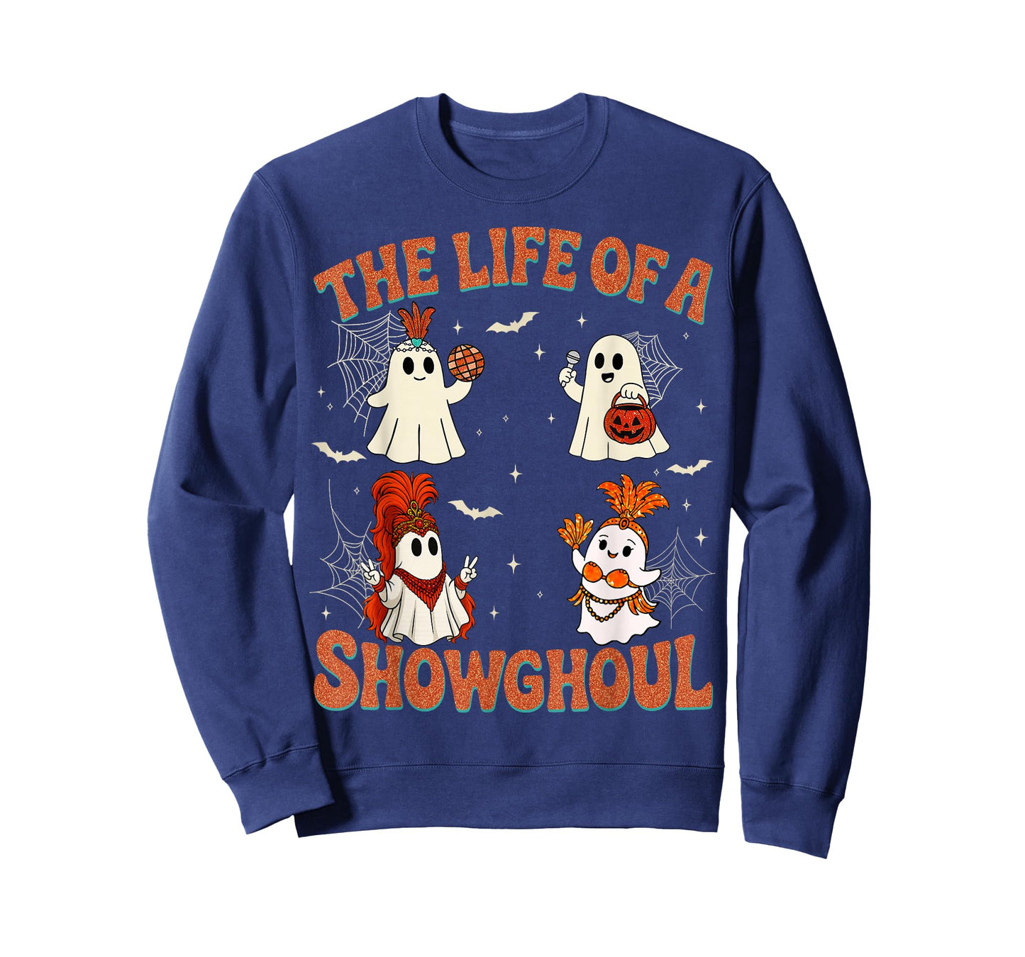 The Life of a Showghoul Funny Halloween Ghost Girl T-Shirt