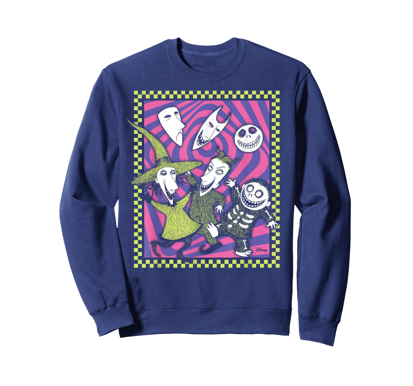 The Nightmare Before Christmas - Retro Lock Shock Barrel T-Shirt