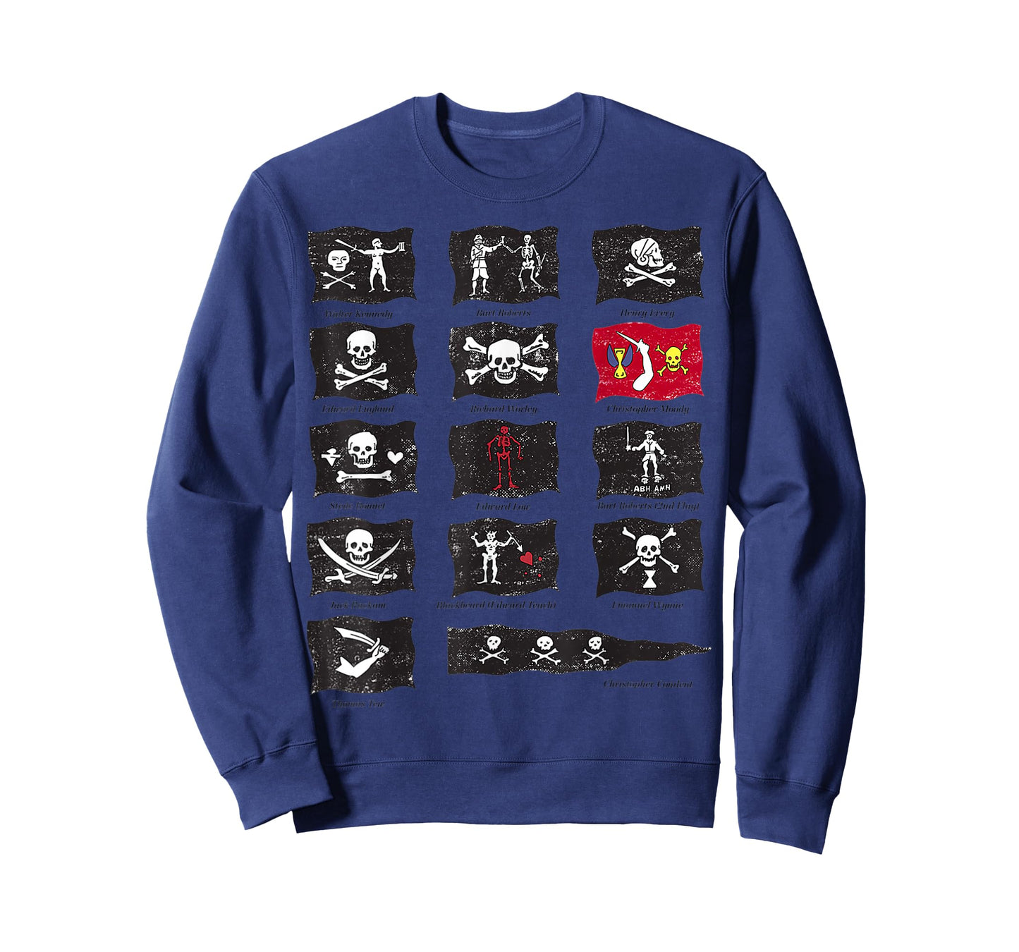 Famous Pirates Flags T-Shirt
