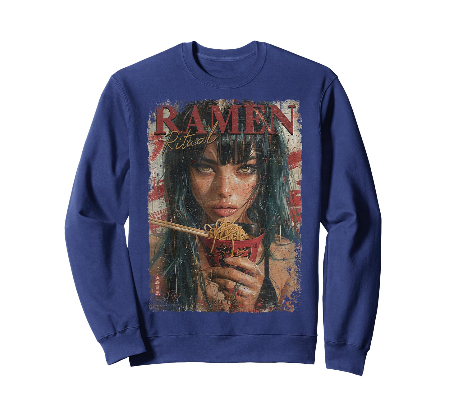 Japanese Ramen Noodles Otaku Y2K Fashion Kawaii Manga Anime T-Shirt