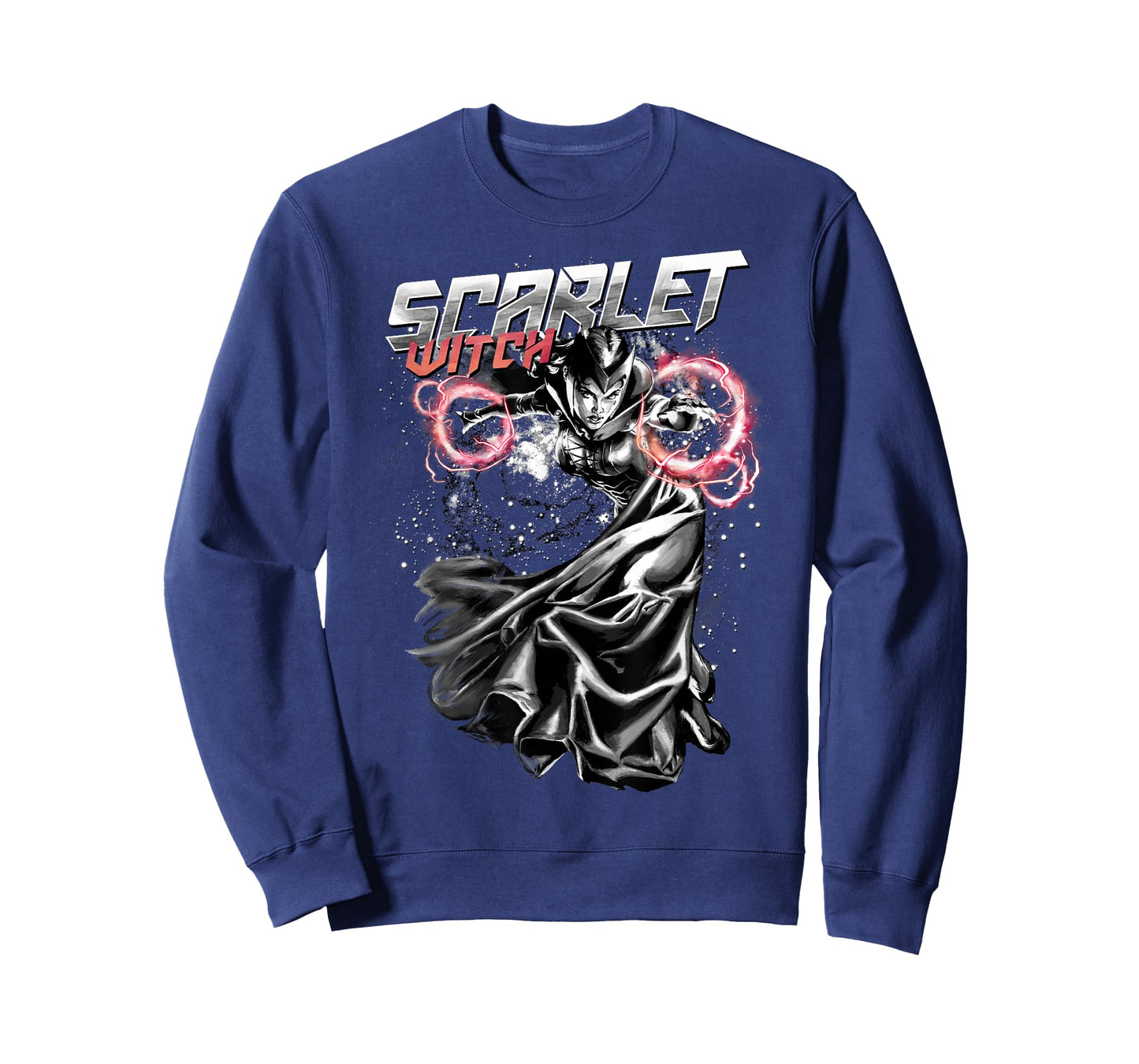 Marvel Scarlet Witch Fire Hexes Graphic T-Shirt T-Shirt