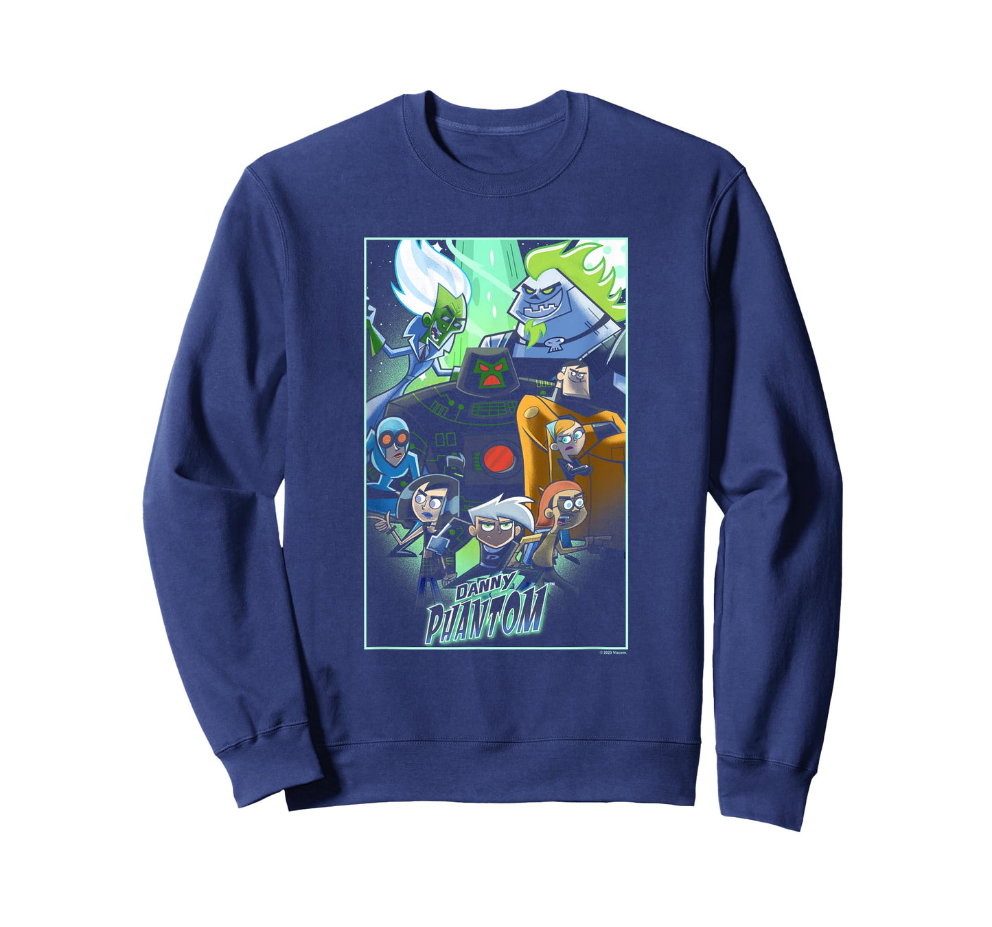 Danny Phantom Superhero Ghost Hunter Group Shot Poster T-Shirt